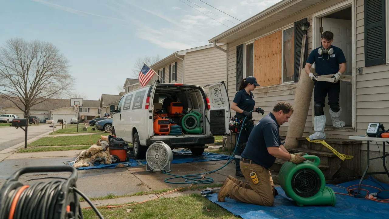 Water Damage Restoration in New Braintree, MA near me